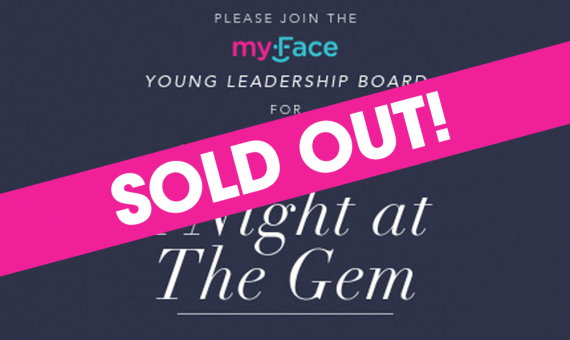 A Night at The Gem sold out banner