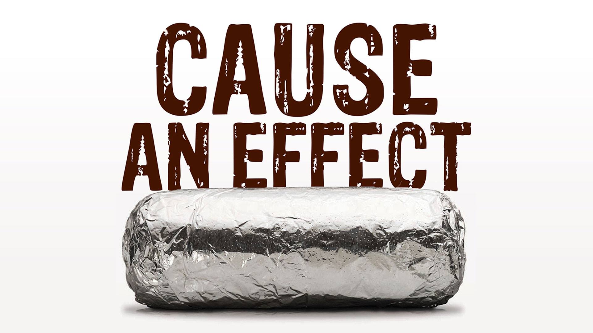 Chipotle Fundraiser Cause an Effect myFace