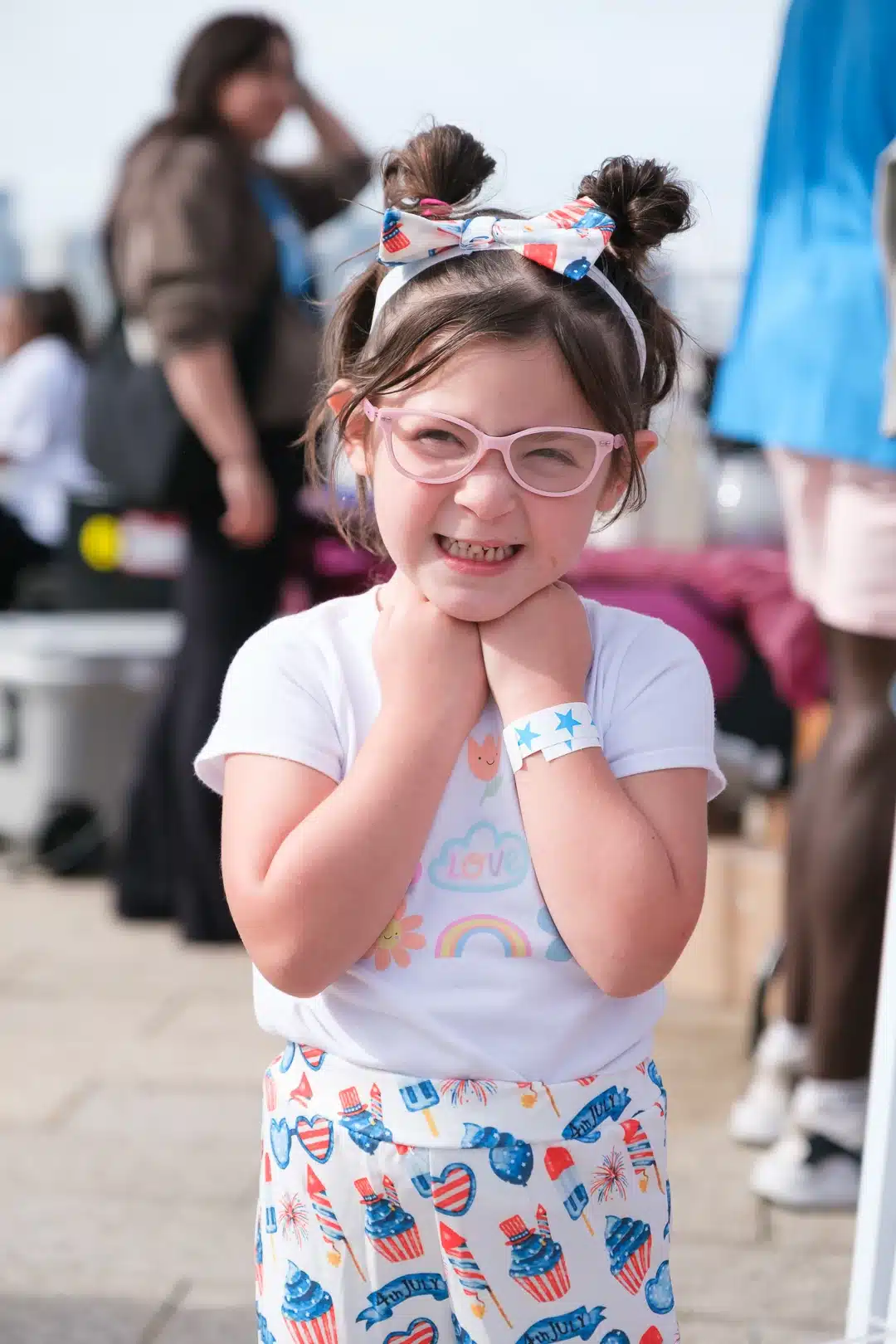 harlyn at races for faces