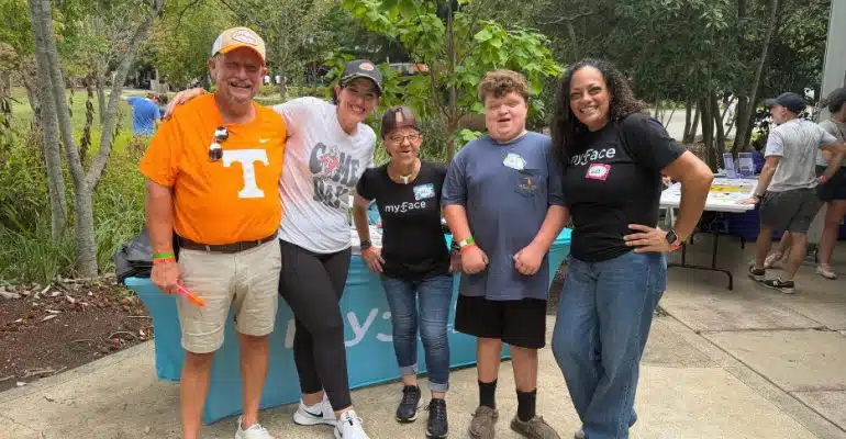 group of people at a myface gathering in september 2026